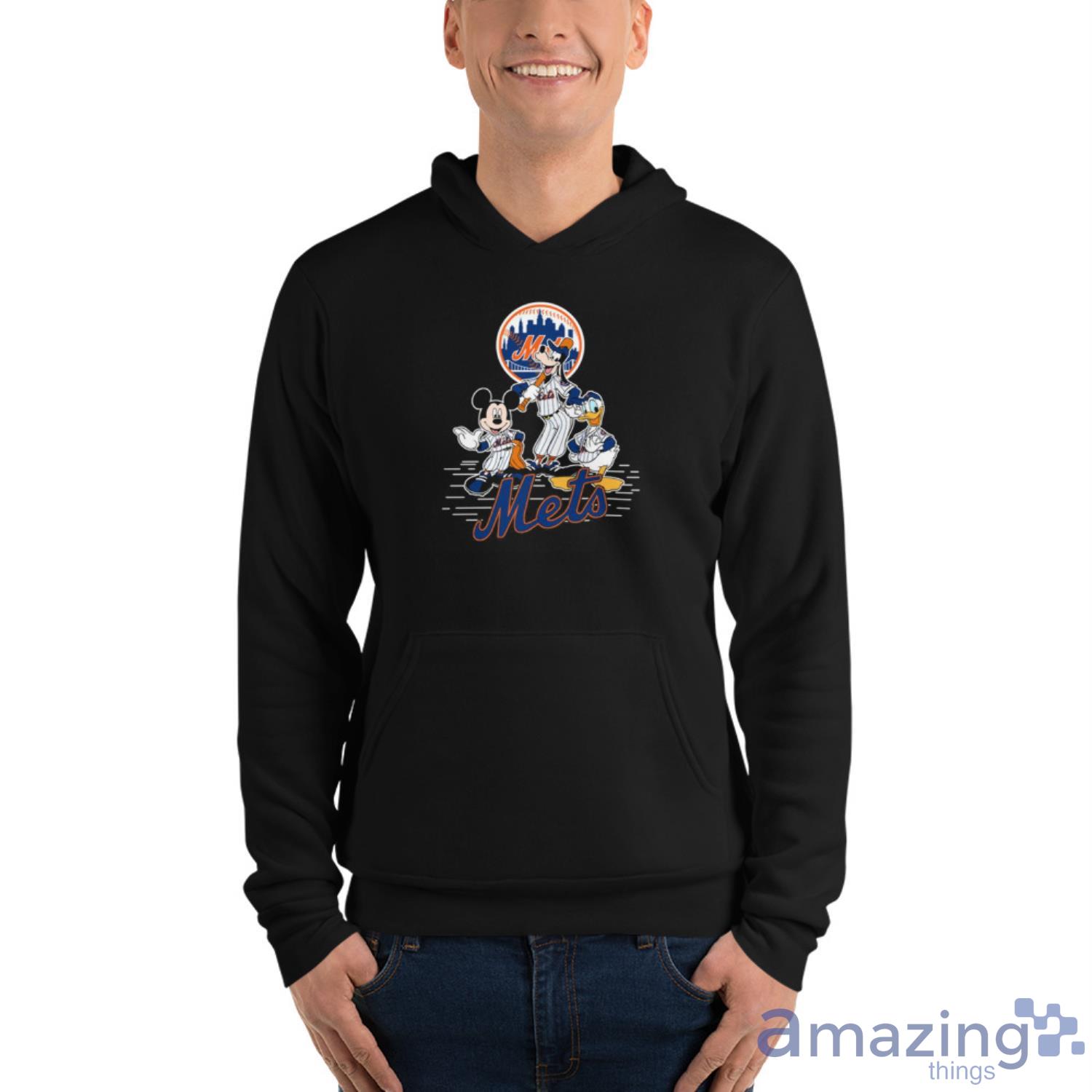New York Mets Mickey Donald And Goofy Baseball Premium Men's T-Shirt 