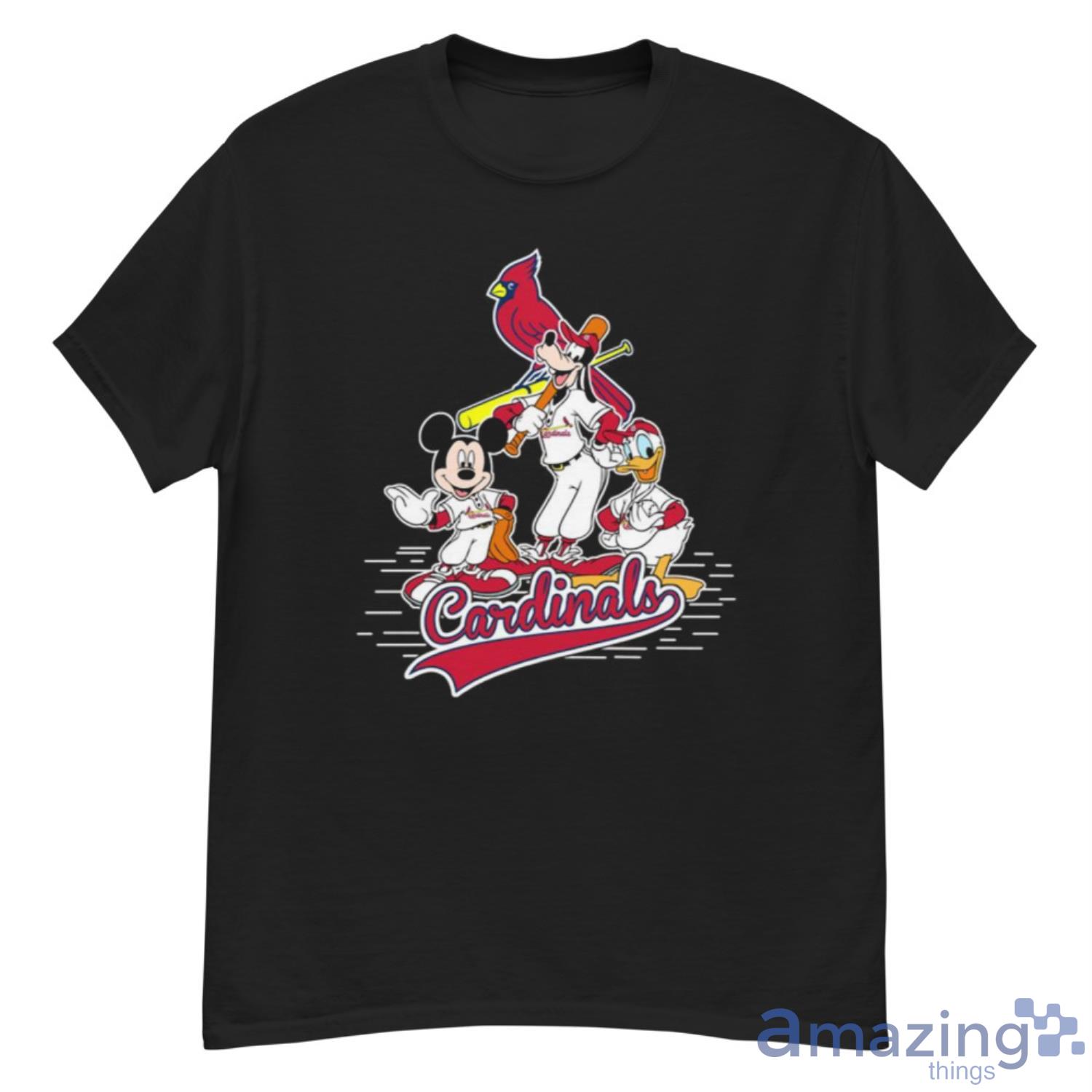 Disney St. Louis Cardinals Mickey Fan's Baseball Shirt Hoodie