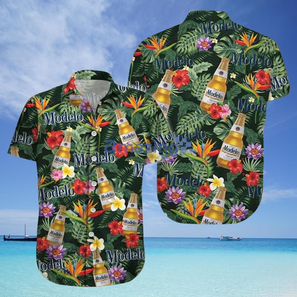 Modelo Beer Hawaiian Shirt - Modelo Beer Hawaiian Shirt