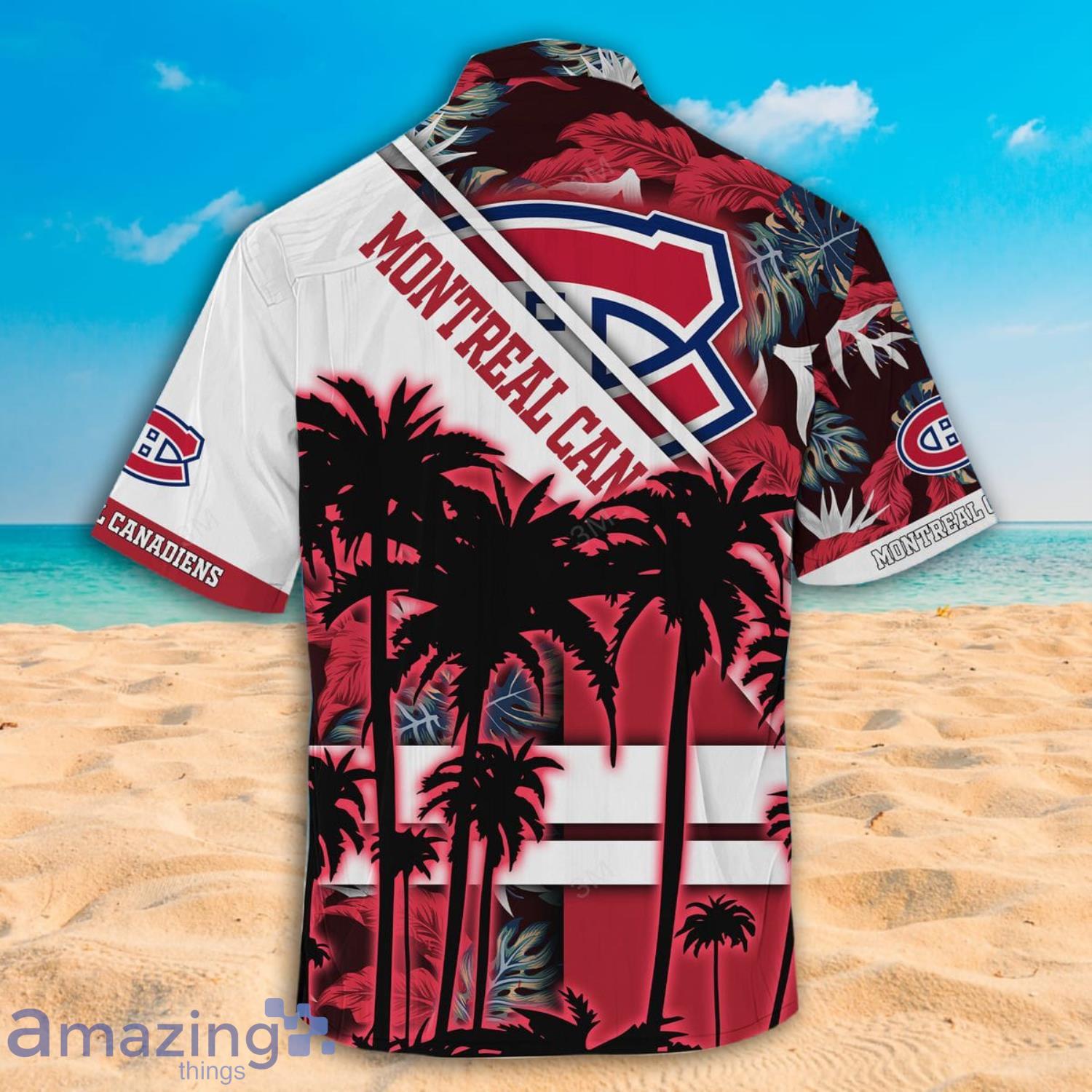 Montreal Canadiens NHL Hawaiian Shirt Summery The Beautiful Game