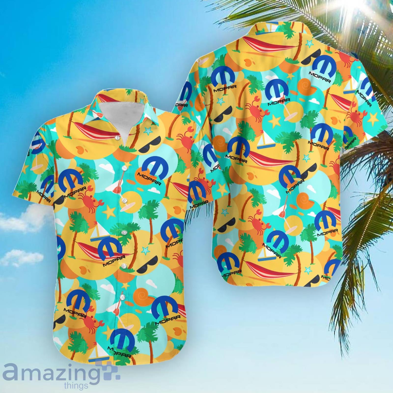 Mopar Logo Mopar Hawaiian Shirt For Men And Women Product Photo 1