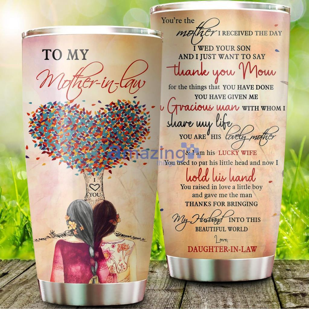 Mother-in-law Mom of A Gracious Man Tumbler - Mother-in-law Mom of A Gracious Man 20Oz Tumbler_6368
