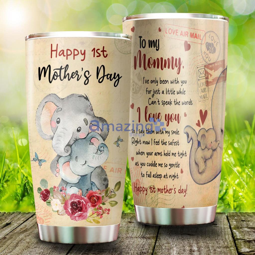 Mother's Day Elephant Baby Tumbler - Mother's Day Elephant Baby Tumbler