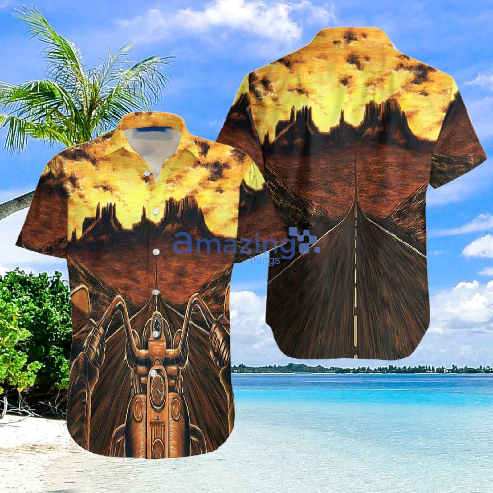 Motorbike Aloha Hawaiian Shirt Men And Women Summer Gift Product Photo 1