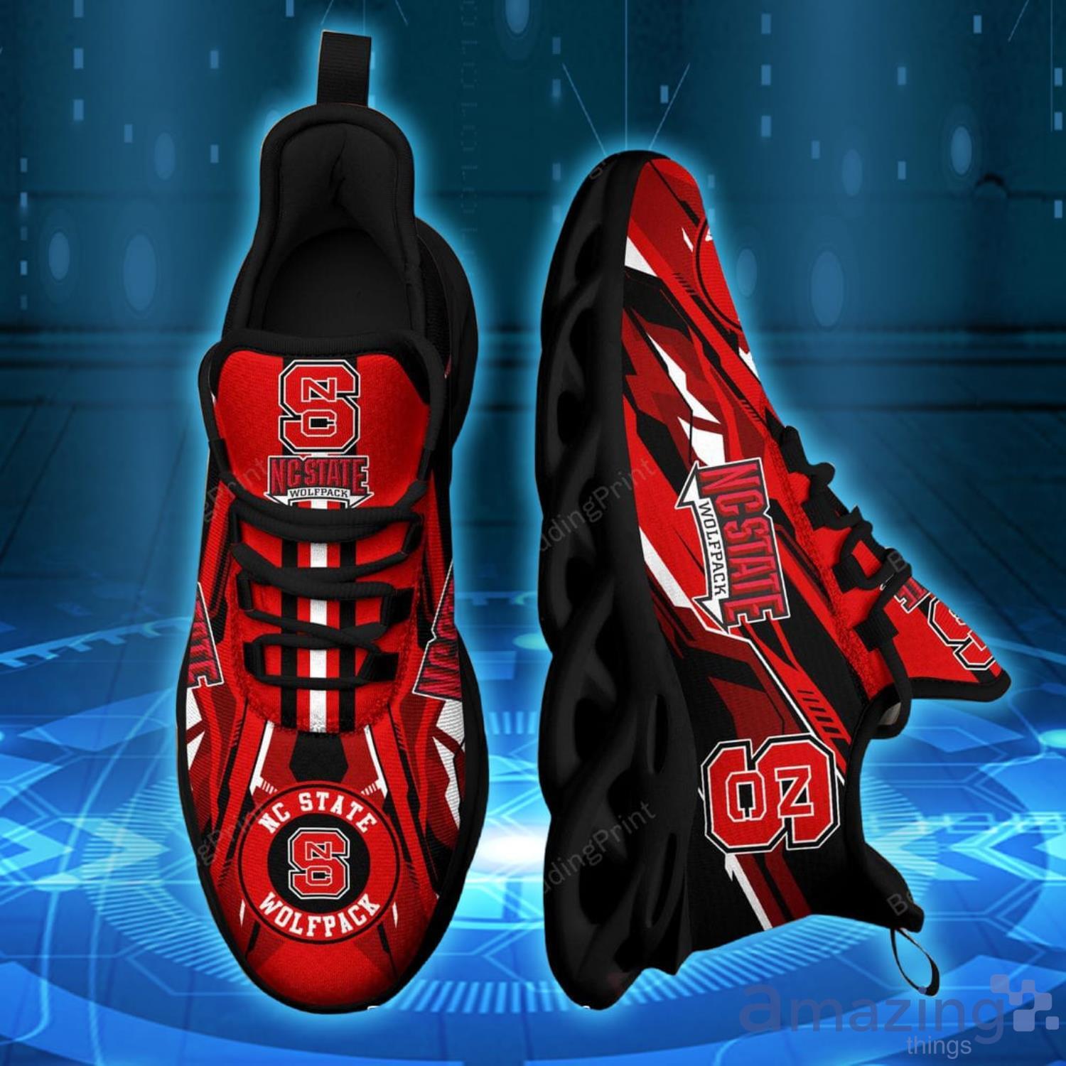 NC State Wolfpack NCAA Max Soul Shoes Sport Shoes For Fans Product Photo 1