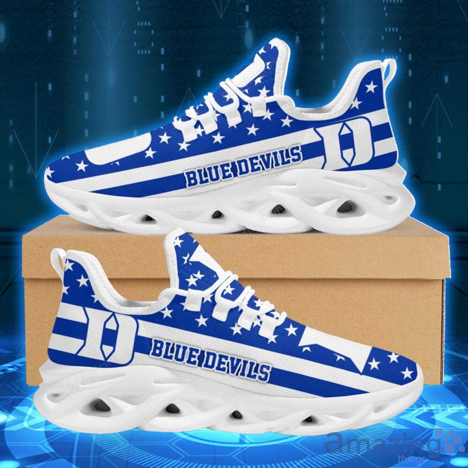 NCAA Duke Blue Devils Max Soul Shoes Sport Shoes For Fans Product Photo 1