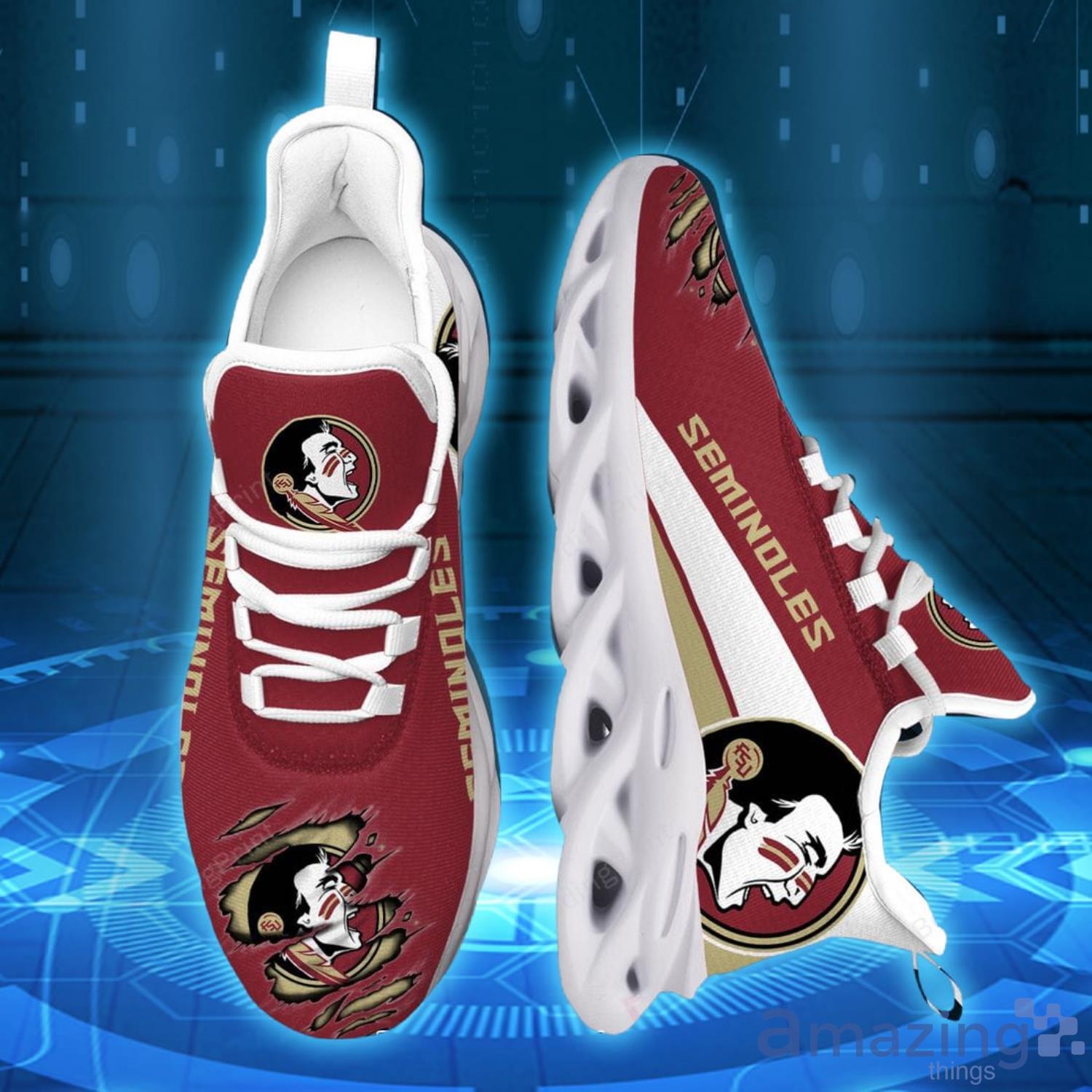 NCAA Florida State Seminoles Max Soul Shoes Sport Shoes For Fans Product Photo 1