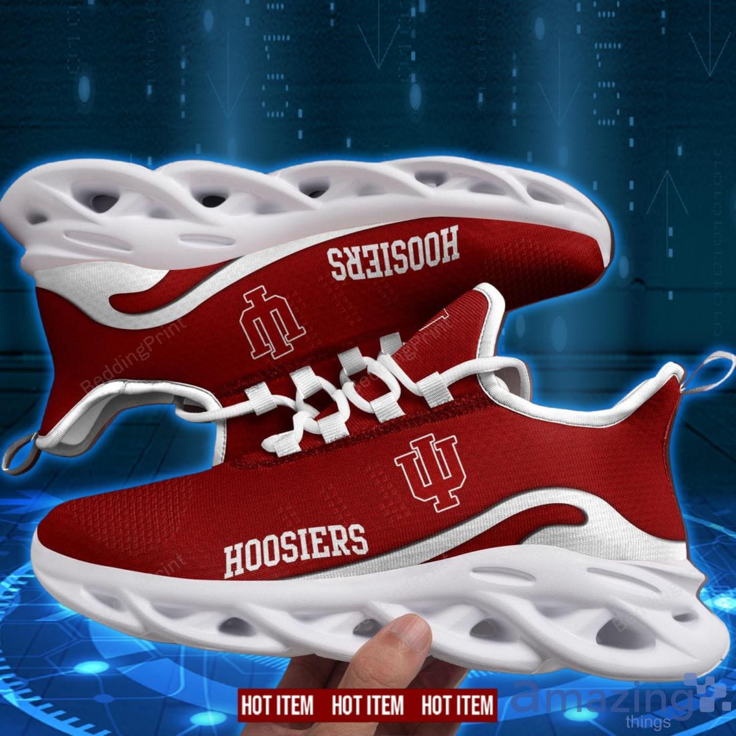 NCAA Indiana Hoosiers Red Color Max Soul Shoes Sport Shoes For Fans Product Photo 1