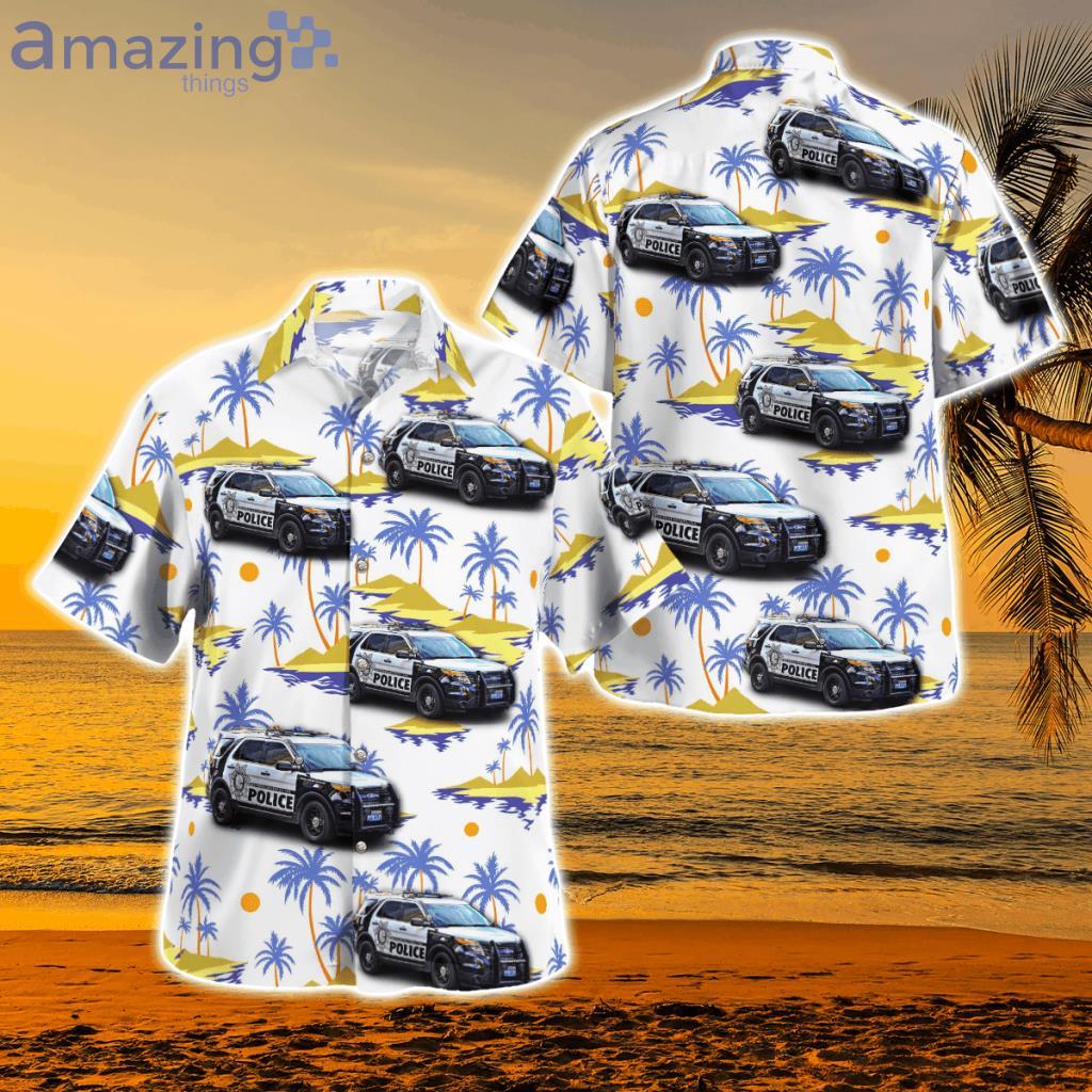 Nevada Las Vegas Metropolitan Police Department Hawaiian Shirt - DLMP2109BC09 Nevada Las Vegas Metropolitan Police Department Hawaiian Shirt
