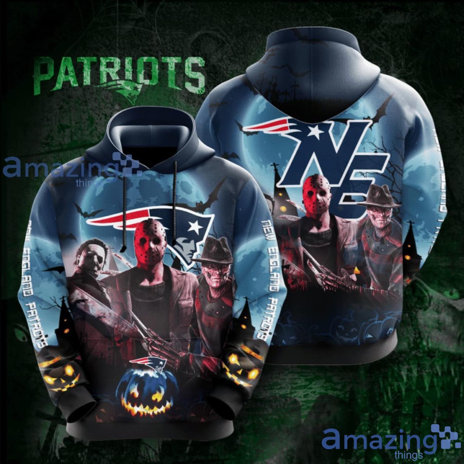 Patriots on sale halloween hoodie