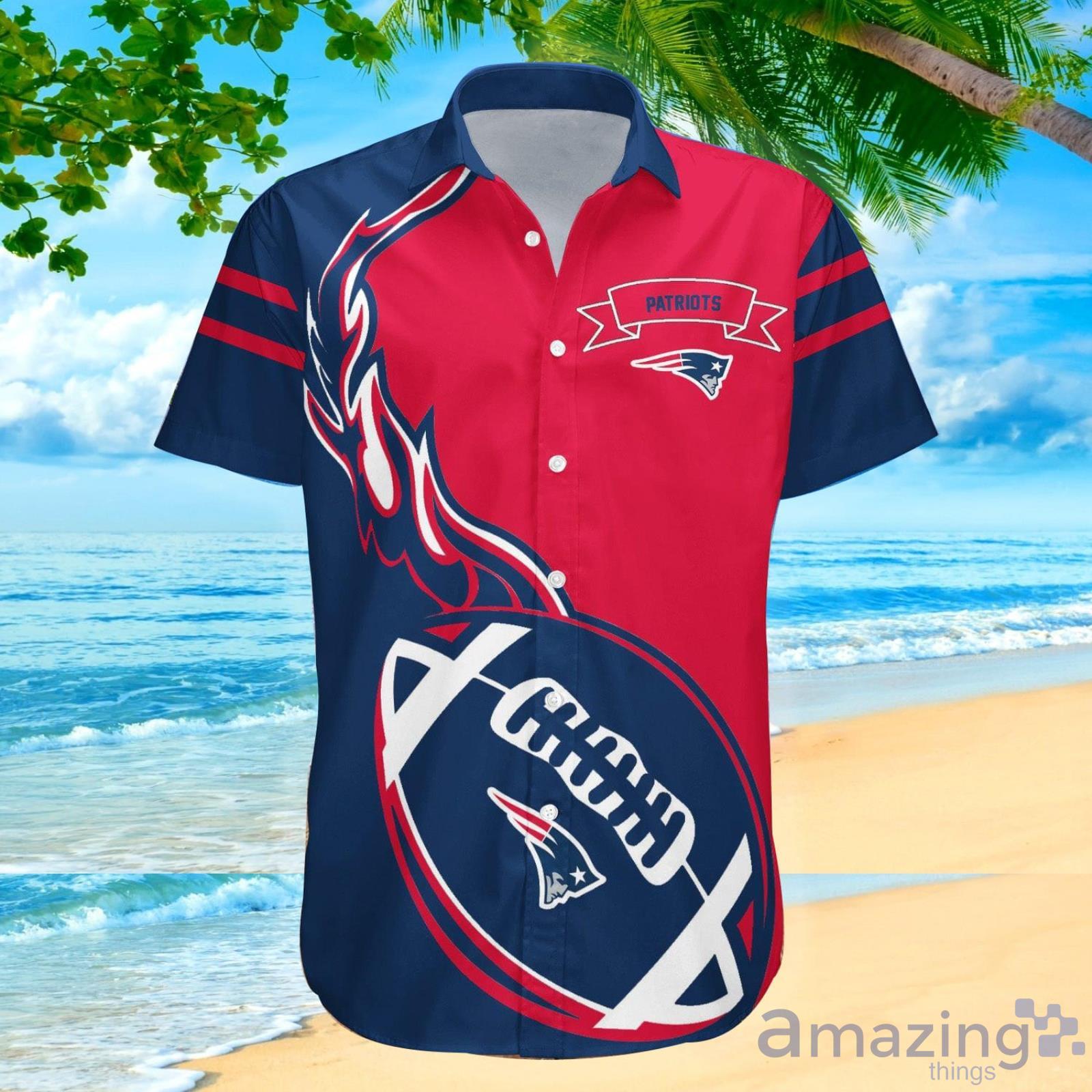 HOT FASHION NFL New England Patriots Hawaiian Shirt Hot Trending Summer 2023