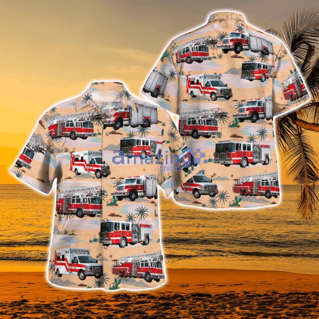 New Hampshire Fire Academy & Emergency Medical Services Hawaiian Shirt - New Hampshire Fire Academy & Emergency Medical Services Hawaiian Shirt