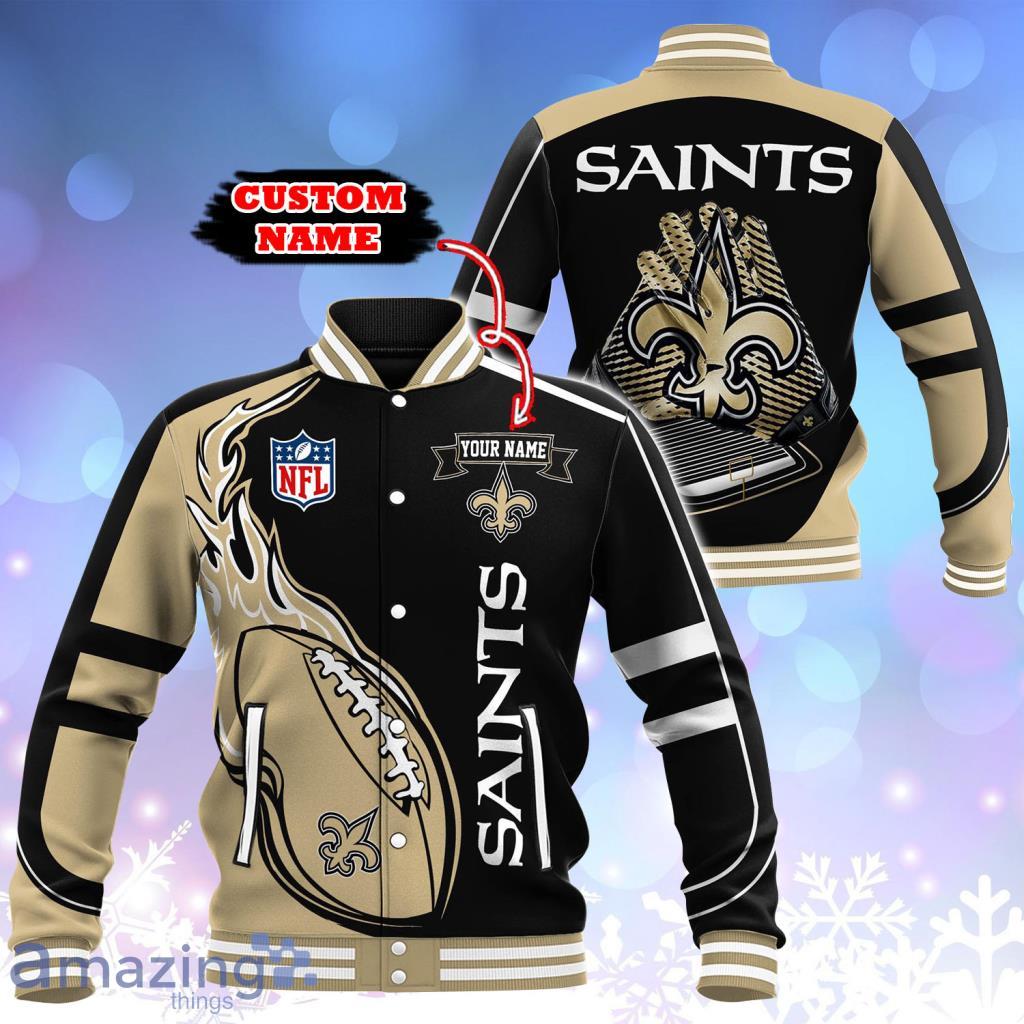 Personalized NFL New Orleans Saints Baseball Jersey Custom Name And Number  Gift For Friends