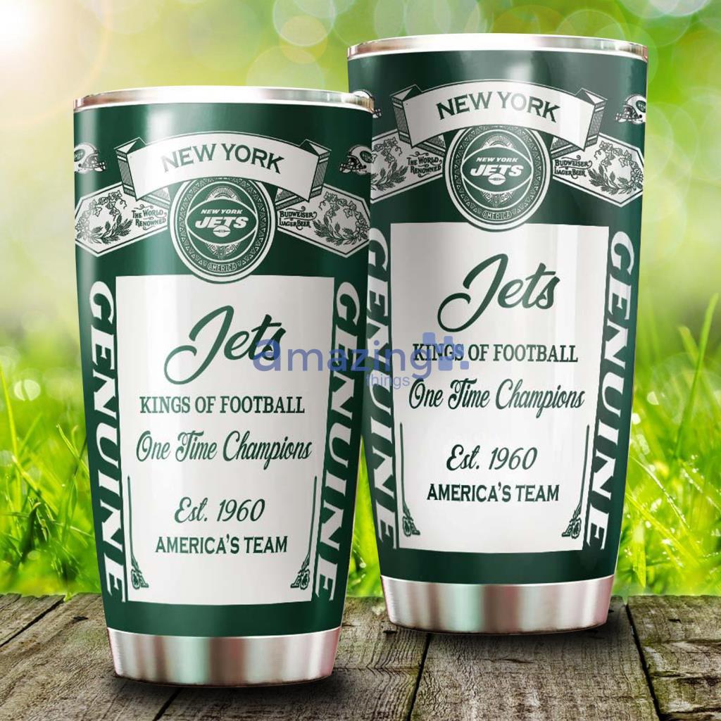 New York Jets NFL Team Color Insulated Stainless Steel Mug