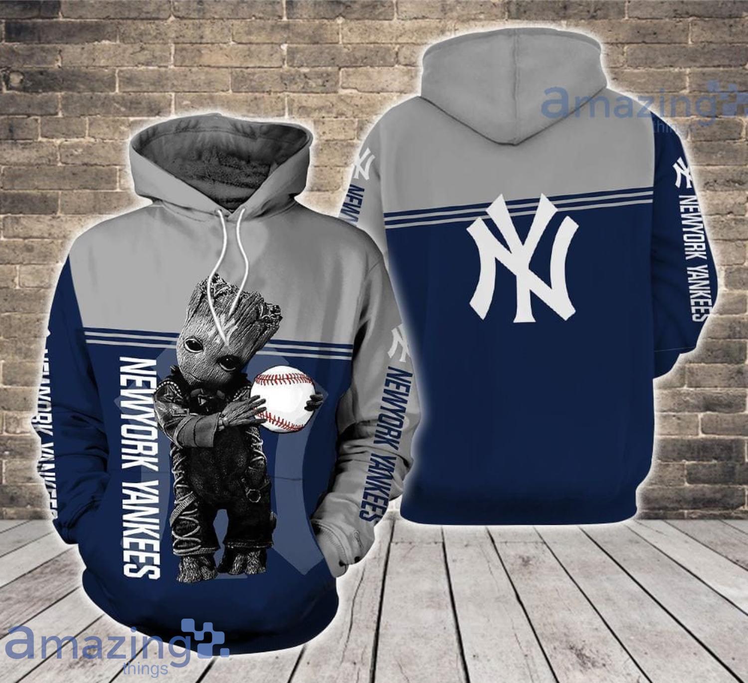 New York Yankees All Over Print 3D Hoodie Zipper, Ny Yankees Fan Gift -  T-shirts Low Price