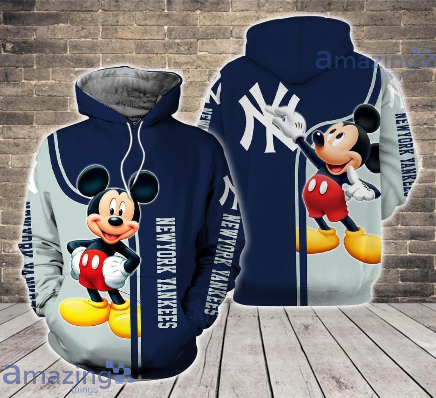 Mickey Mouse love New York Yankees logo 2023 shirt, hoodie