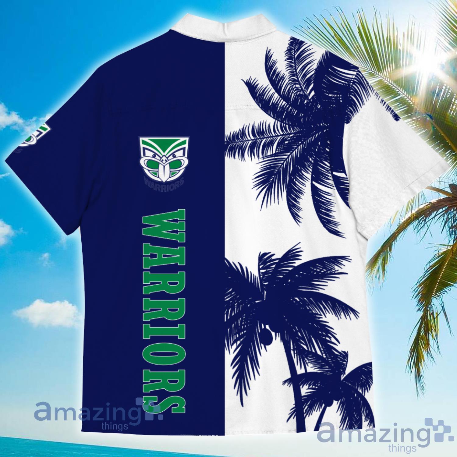 New Zealand Warriors CoConut Vintage Hawaiian Shirt For Men And Women Product Photo 1