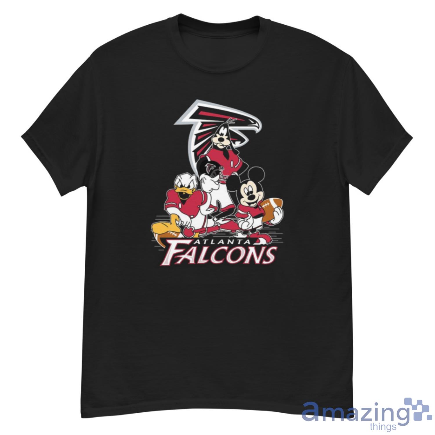 NFL Atlanta Falcons Mickey Mouse Donald Duck Goofy Football Shirt T Shirt - G500 Men’s Classic T-Shirt