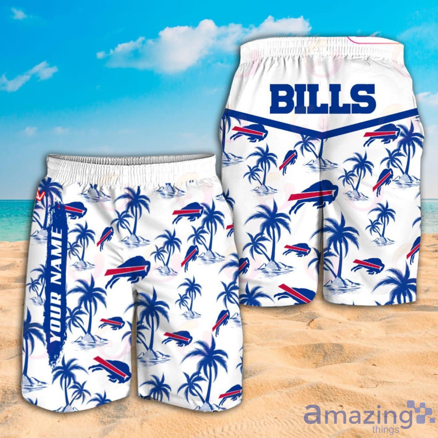 Personalized Buffalo Bills NFL Hawaiian Shirt, beach shorts