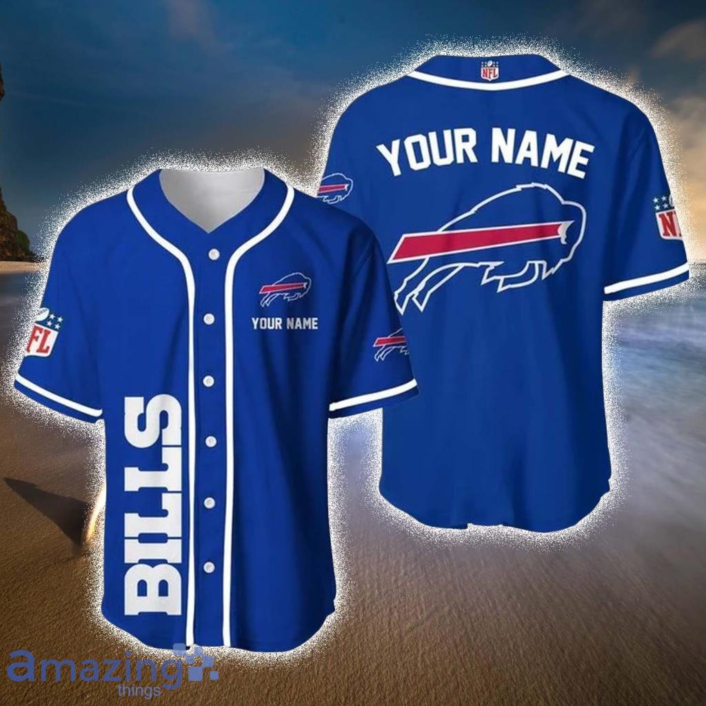 NFL Buffalo Bills Personalized Baseball Jersey Shirt