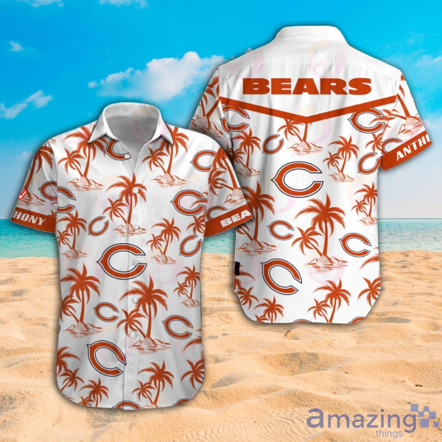 Chicago Bears Hawaiian shirt And Beach SHORT