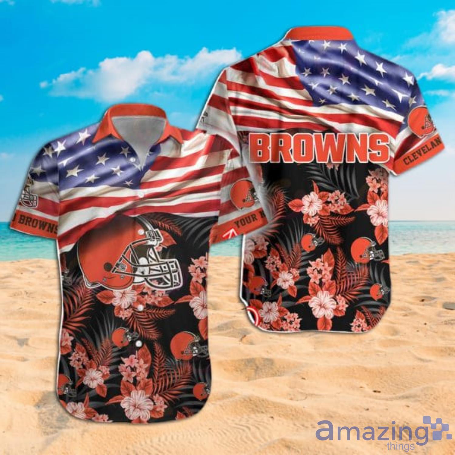 Cleveland Browns Hawaiian Shirt Nfl Cleveland Browns Custom