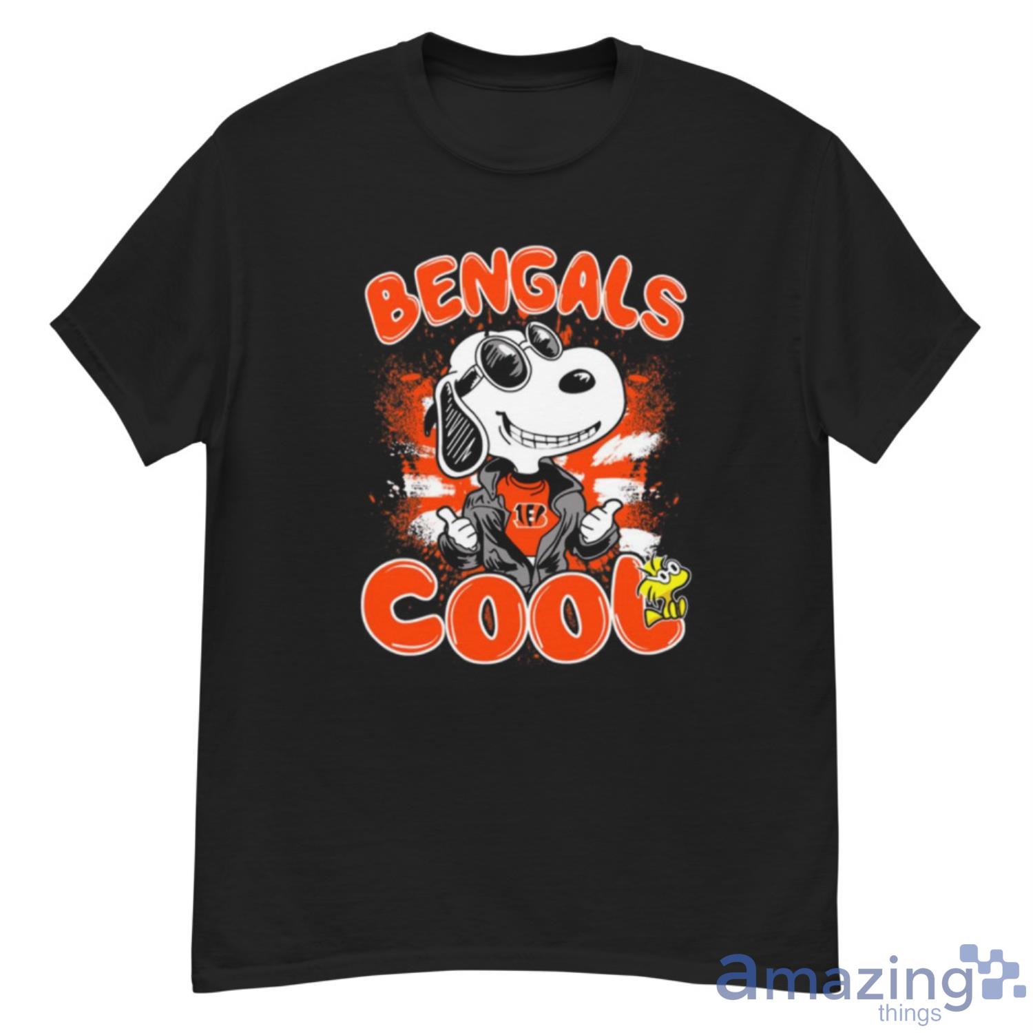 Cincinnati Bengals Men's T-Shirt 100% Cotton Black