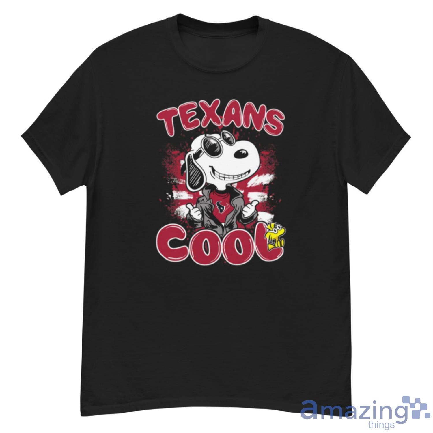 NFL Football Houston Texans Cool Snoopy Shirt T Shirt - G500 Men’s Classic T-Shirt