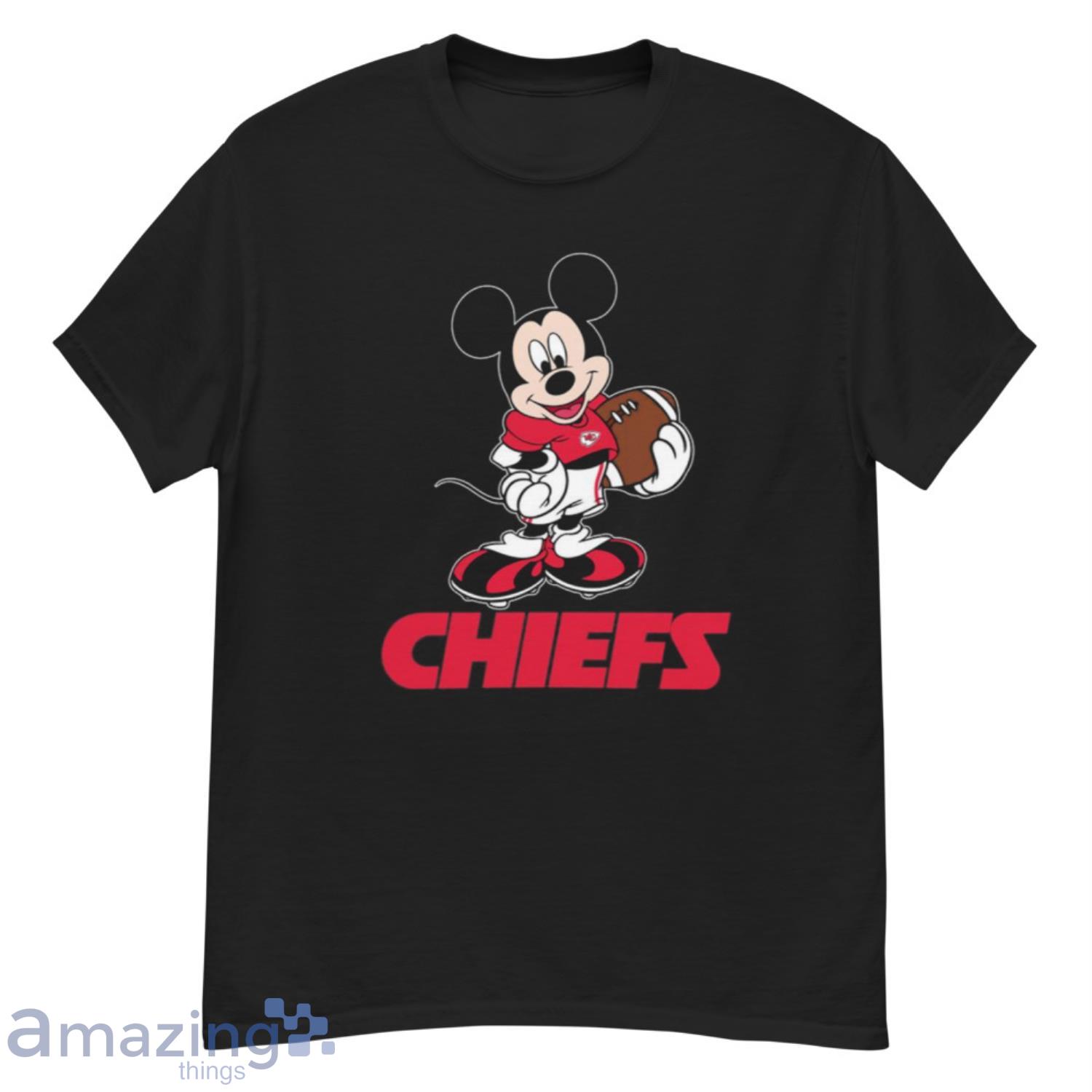 Kansas City Chiefs Mickey Mouse shirt size small