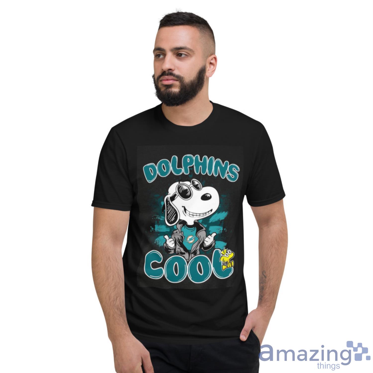 NFL Miami Dolphins Shirt Cute The Snoopy Show Custom Name And