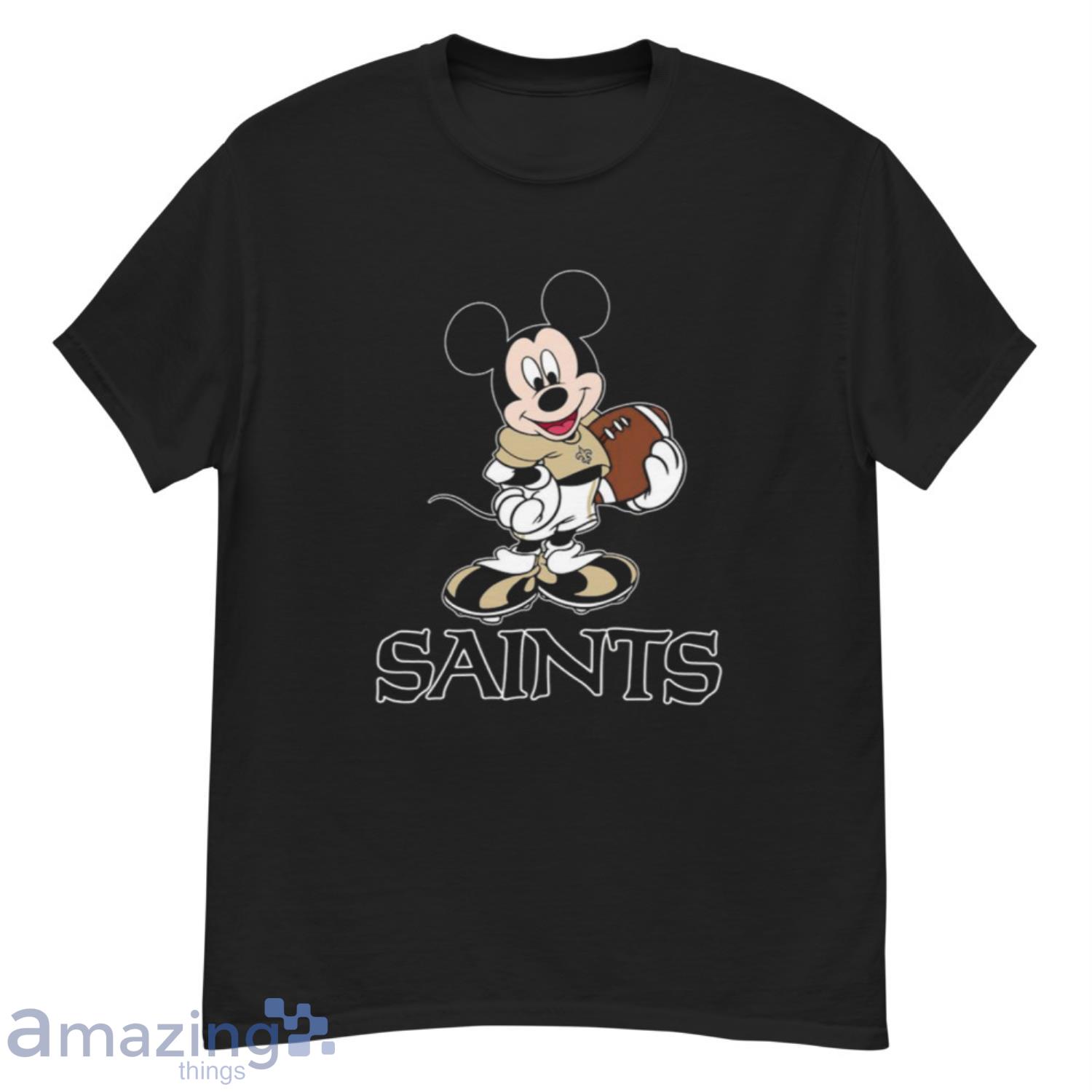 mickey mouse saints shirt