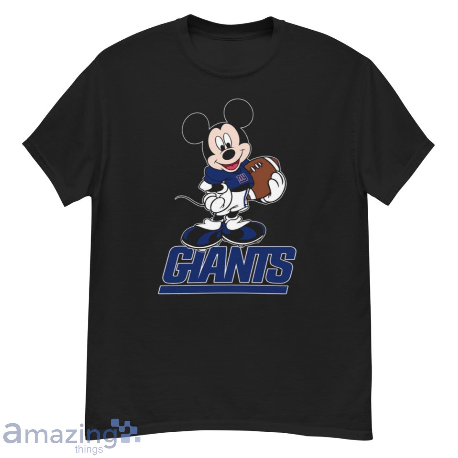 San Francisco Giants Mickey Mouse T-Shirt Adult Sz.S BLACK