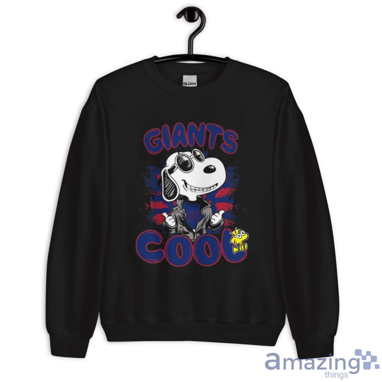 NFL Football New York Giants Cool Snoopy Shirt T Shirt image NFL Football New York Giants Cool Snoopy Shirt T Shirt - Unisex Crewneck Sweatshirt