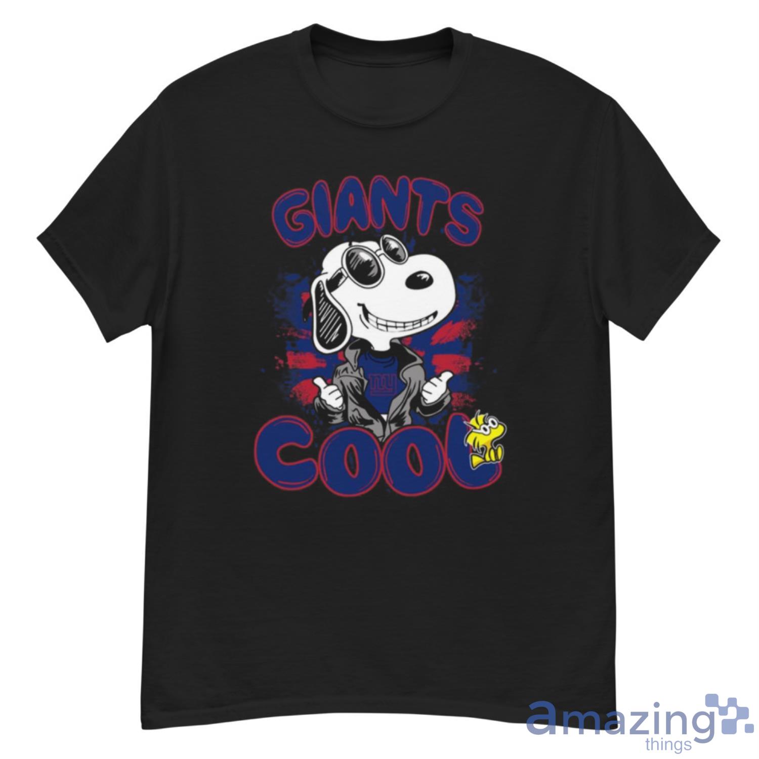 NFL Football New York Giants Cool Snoopy Shirt T Shirt