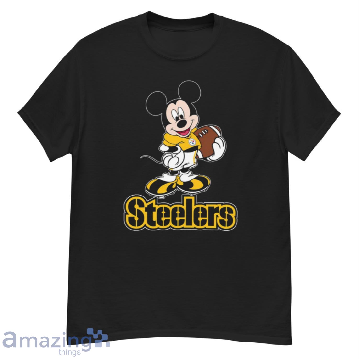 Mickey Mouse Pittsburgh Steelers American Football Nfl Sports Shirt