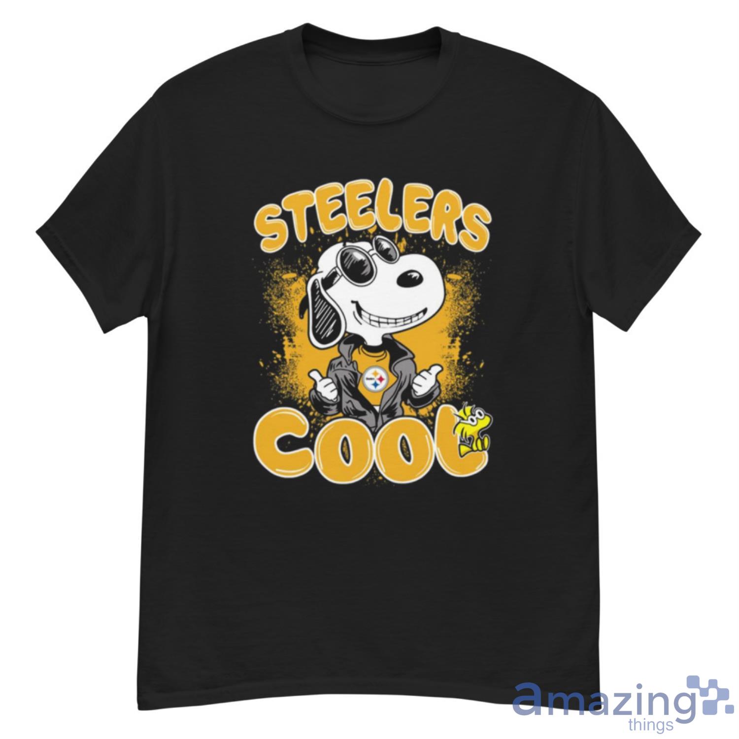 NFL Football Pittsburgh Steelers Cool Snoopy Shirt T Shirt - G500 Men’s Classic T-Shirt