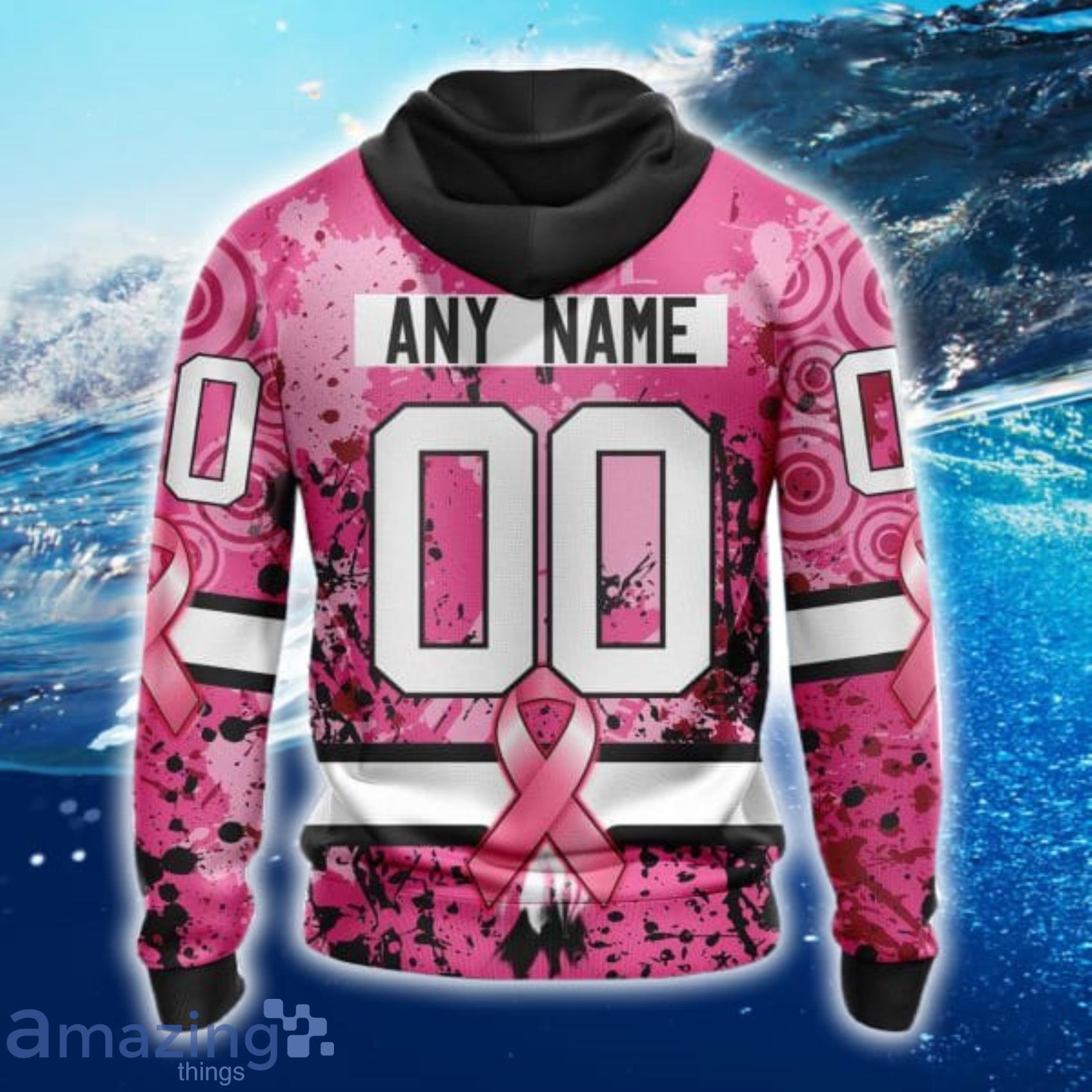 Personalized NFL Seattle Seahawks Crewneck Sweatshirt Special Pink