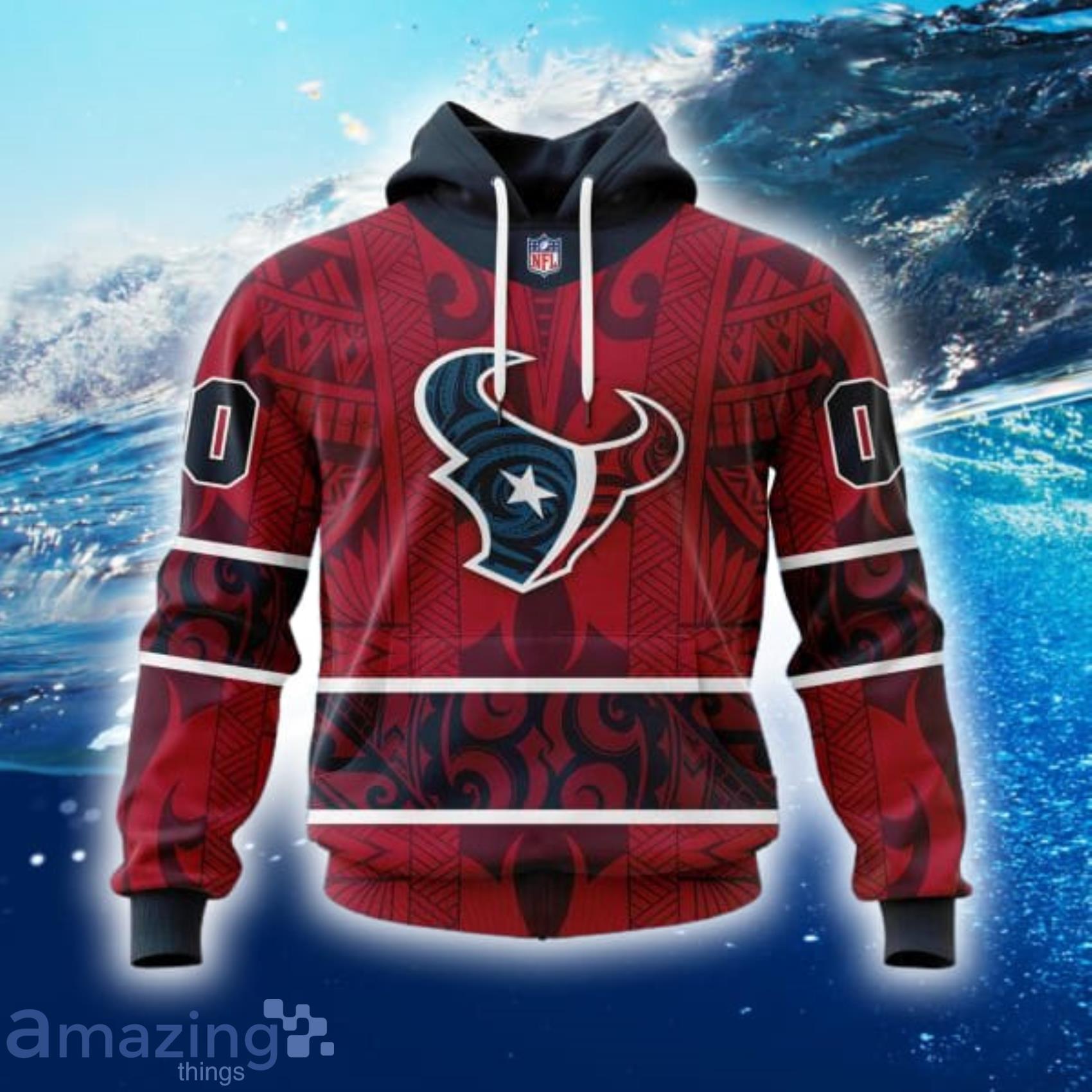 NFL Houston Texans Custom Name And Number I Pink I Can Breast