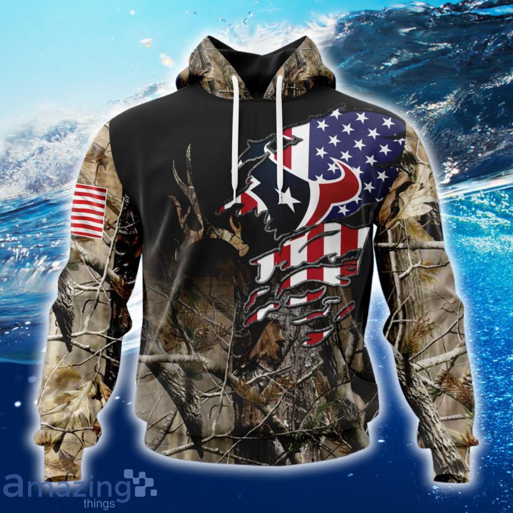 NFL Houston Texans Special Camo Realtree All Over Print 3D Shirt Product Photo 1