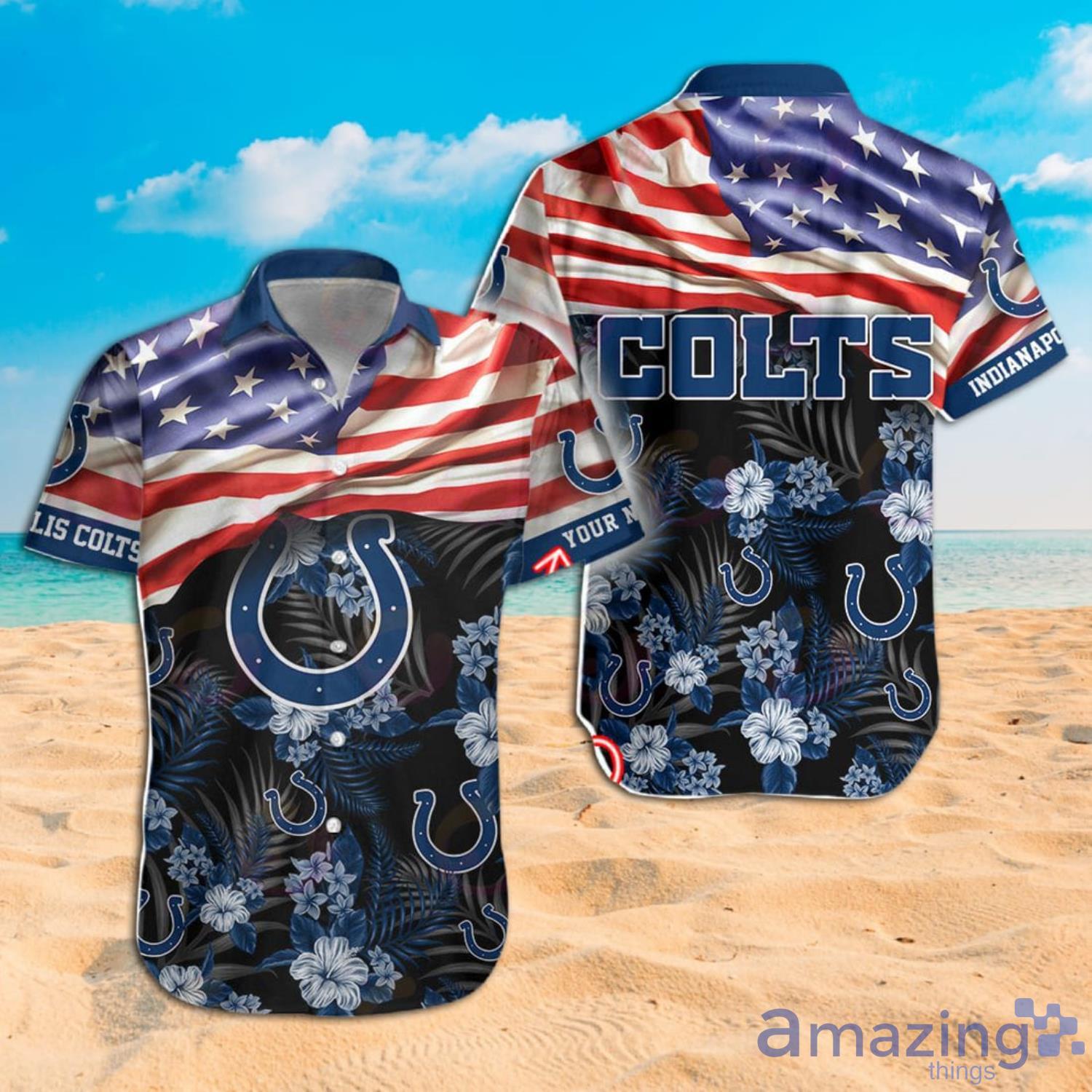 Colts Hawaiian Shirt Indianapolis Colts Cool Custom Hawaiian