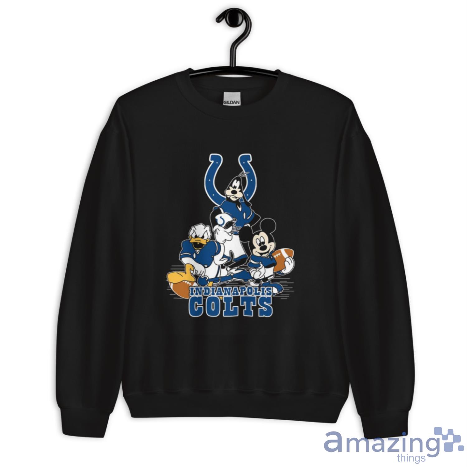 Indianapolis Colts Mickey Goofy Donald Disney NFL Sweatshirt Gifts