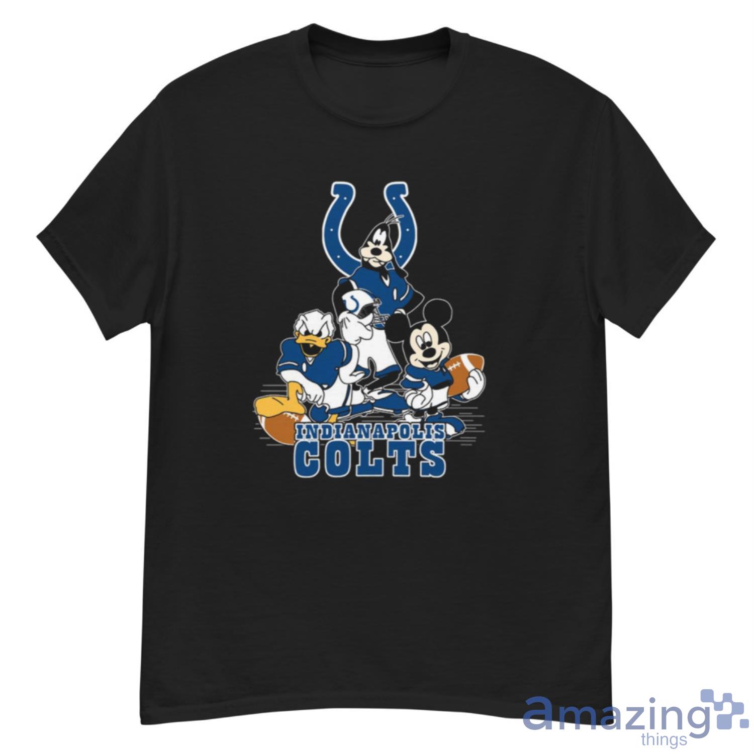 NFL Indianapolis Colts Mickey Mouse Donald Duck Goofy Football