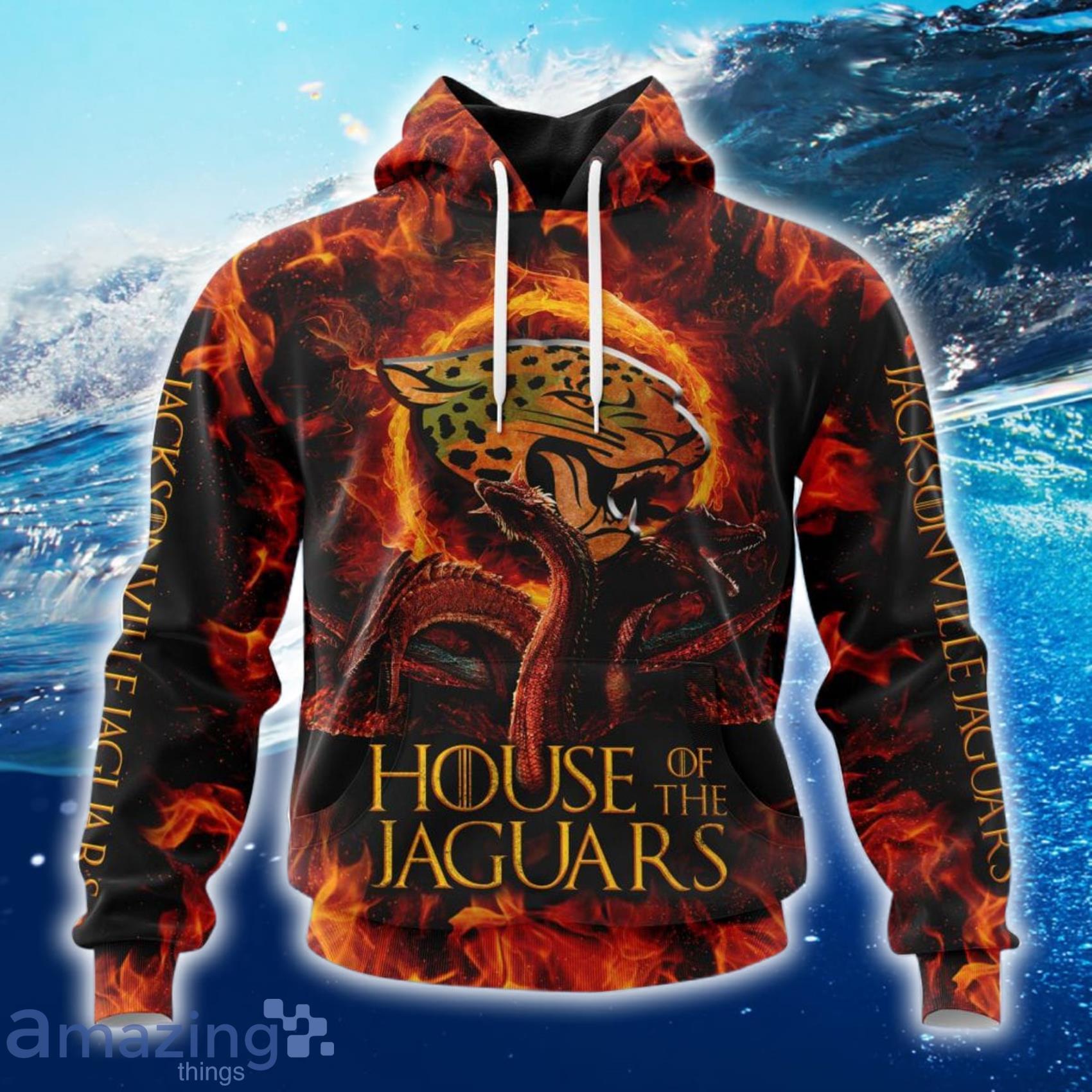 NFL Jacksonville Jaguars Game Of Thrones House Of The Jaguars All Over  Print 3D Shirt