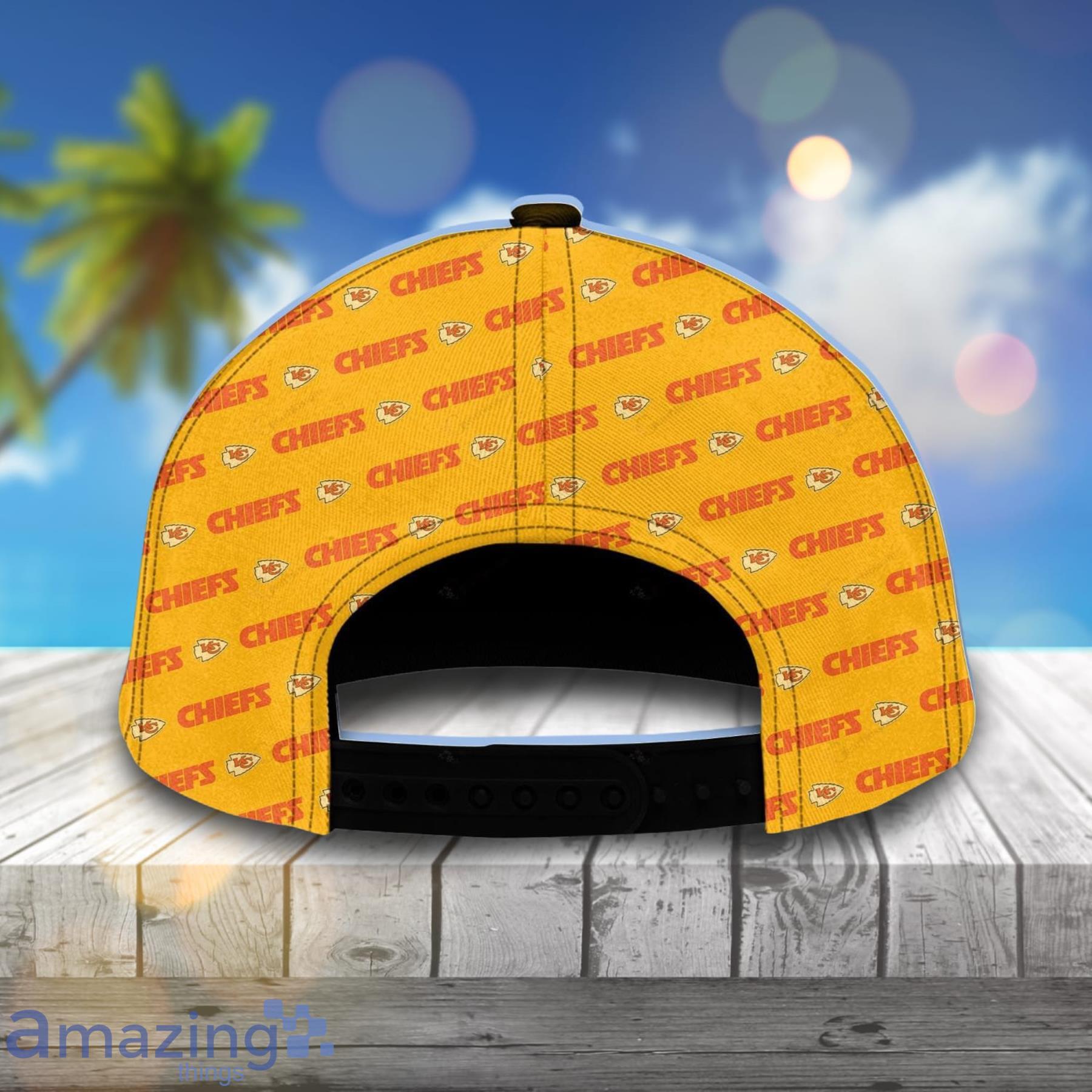 NFL Kansas City Chiefs Skull And Logo Symbol Printed 3D Cap image NFL Kansas City Chiefs Skull And Logo Symbol Printed 3D Cap Product Photo 4