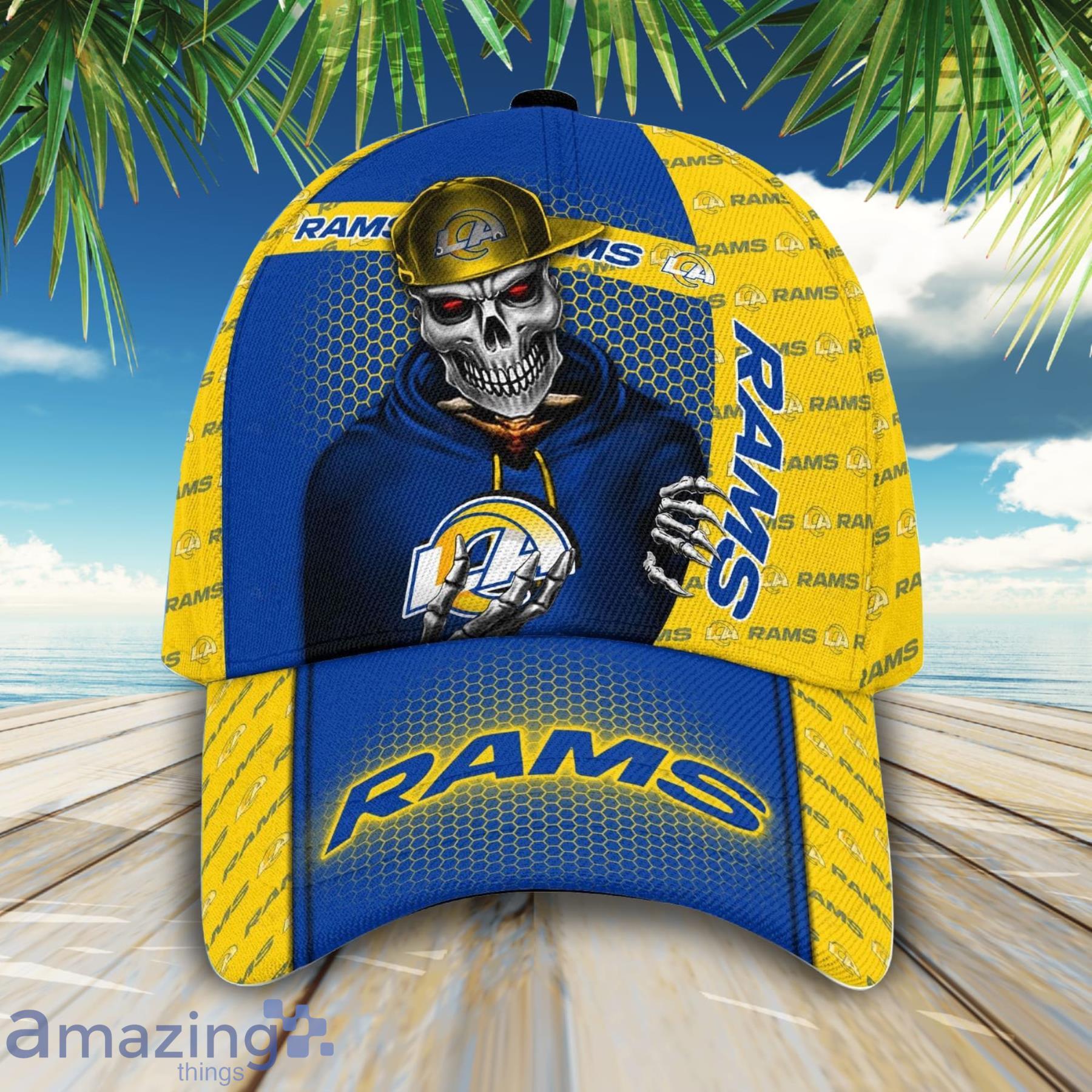 Los Angeles Rams NFL Hat Cap 3D Gift For Fans