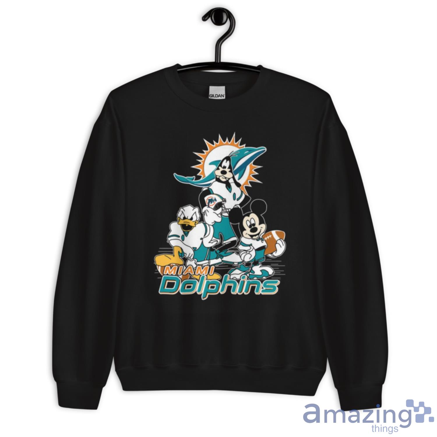 NEW FASHION 2023 Miami Dolphins T-shirt Graphic Cartoon player