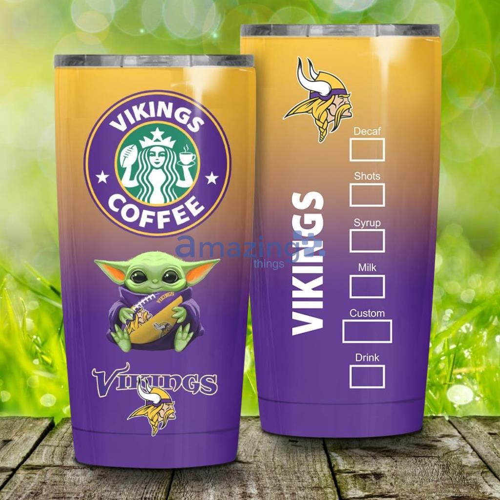 NFL Minnesota Vikings Stainless Steel Tumbler - 30oz