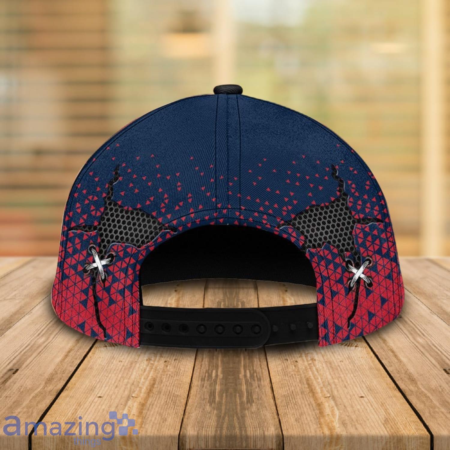 NFL New England Patriots Mascot Texture Effect 3D Cap Full Print Product Photo 1