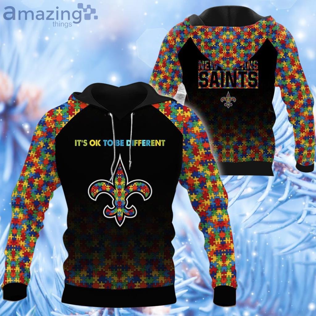 New Orleans Saints NFL Special Autism Awareness Design Hoodie T