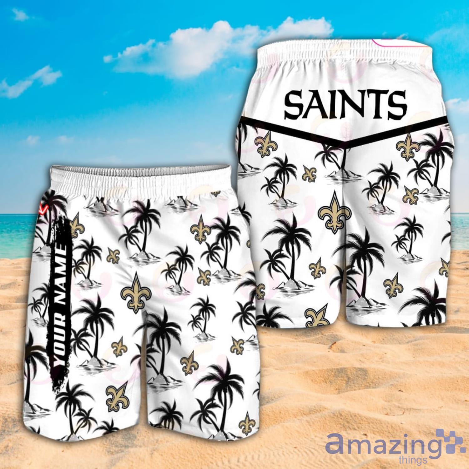 New Orleans Saints Hawaiian Shirt Nfl Football Custom Name